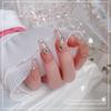1440 Famosos en Internet Adornos de Diamantes Blancos con Punta para Uñas, Diamantes Apilados, Súper Brillantes, Cielo Estrellado, Vidrio Transparente para Rellenar Espacios