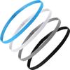Diadema Deportiva Yingge de Silicona Antideslizante Guiadora de Sudor de 4 Colores para Fitness Yoga Running Ejercicio Absorbente de Sudor Elástica Tejida