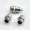 Enchufe de Alimentación DC DC-083A Rosca Vertical Todo Metal Resistente a la Temperatura Cabezal de Metal Cobre Pin 5521/5525