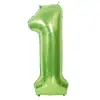 Balão digital transfronteiriço de 40 polegadas 90 cm versão EUA balão digital balão digital grande balão digital de folha de alumínio atacado