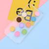 Gotas de pegamento cremoso DIY casero al por mayor funda para teléfono móvil bola de helado bola de helado hemisferio simulación comida juego accesorios de resina