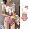 SOPHIE uma peça maiô feminino estilo japonês fresco puro quer cobrir barriga cintura alta bonito sexy ins estilo férias de primavera termal