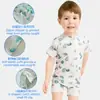 Traje de baño de una pieza para niños de 0 a 8 años, estampado oceánico, resistente al cloro, alta elasticidad, traje de baño para bebé, traje de baño para aguas termales, admite personalización