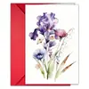 Conjunto de Envelopes para Cartão de Cumprimentos com Ilustração de Flores e Plantas Transfronteiriças Estilo Literário Cerimônia de Aniversário Agradecimento Cartão Universal