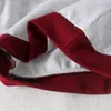Conjunto Masculino Russo Estilo Esportivo Patchwork Blusa de Moletom Color Block Calça Jogger Skinny Casual Confortável Fábrica de Origem