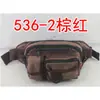 Fivela de zíper bolsa casual esportiva multicamadas cinto de cintura lona pochete grande capacidade 536 feito sob medida outdoor
