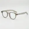 Óculos de Sol Dopamina Coloridos Simples Casuais Japoneses e Coreanos 2025 Armação Redonda Pequena Podem Ser Equipados com Lentes para Miopia Anti-UV
