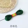 Corda Trançada Não. 5, não. 6, não. 7 Nós Chineses de Fio Coloridos DIY Artesanal Corda Trançada Acessórios para Joias Pulseira Colar