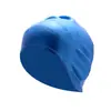 Gorro de Natación de Silicona Explosiva Transfronteriza con Protección para los Oídos Unisex para Cabello Largo Gorro de Natación con LOGO Imprimible Gorro de Natación de Silicona para Adulto