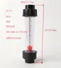 Medidor de Flujo de Flotador de Tubo de Plástico UPVC Resistente a Ácidos y Álcalis Medidor de Flujo de Rotor Líquido Socket con Rosca Interna Medidor de Flujo de Tubería