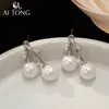 Joyería Ai Tong: Pendientes de Textura Exquisita y Suave, Pendientes Versátiles Brillantes y Claros, Pendientes Vibrantes Hermosos Retro y Elegantes