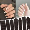 Adesivos Vazados para Nail Art Reutilizáveis com Adesivo, Estrela, Corações Cromados, Adesivos Auxiliares Estilo Francês, Borboleta, Pintura em Spray Dupla Utilização, Coração
