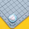 Juego de Comida Animales de Dibujos Animados Tenedor Pollito Conejo Oso Cachorro Plato para Pastel Pasador Cordón para el Cabello Accesorios de Resina DIY