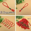 Lanyard de asa tejida a mano, colgante para coche, producto semiacabado, cuerda para colgar, estilo grueso, cuerda para colgar juego cultural, cuerda para colgar asa