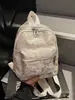 Mochila para Mujer 2026 Estilo Nuevo Simple Moda Coreana Bordada Bolso de Mano Bolso Cruzado para Mujer Mochila Escolar para Clase