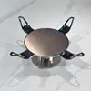 Bar Ktv Mesa Clube Aço Inoxidável Caixa de Lenços Cinzeiro Suporte para Microfone Conjunto Completo Mesa Anti-Queda Espessado