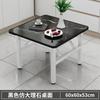Mesa Quadrada Dobrável para Uso Doméstico, Pequena Mesa de Jantar Quadrada, Mesa Portátil para Apartamentos de Aluguel, Mesa Quadrada Pequena para Restaurantes Transfronteiriços e Fast Food