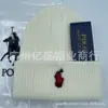 Gorro de Punto para Hombre de Invierno Transfronterizo Cálido de Lana Casual Versátil Engrosado Gorro de Pullover Gorro de Grano Grueso Bordado de Pony