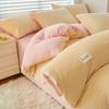 Edredón de invierno, edredón, funda de edredón, un juego de ropa de cama, juego completo de edredón de invierno acolchado y cálido, núcleo individual, dormitorio extraíble y lavable
