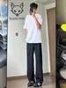 Calça social masculina americana de cor sólida, corte cleanfit, perna curva, para outono, bom caimento, corte slim, valoriza a silhueta, moderna, versátil, calça casual de perna reta