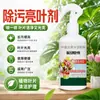 Agente de limpieza para hojas de flores, solución de un rociado para brillo y limpieza de hojas de plantas, no requiere dilución, fertilizante y nutriente para hojas