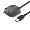 Cable Adaptador de Disco Duro Mecánico de Estado Sólido SATA de 2.5 pulgadas Transfronterizo Cable de Conversión para Disco Duro de 3.5 pulgadas Cable USB 3.0 Easy Drive
