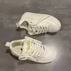 Zapatillas Chunky con Cordones de Diseño Único para Mujer 2026 Nueva Moda Chic Blancas Casuales Zapatos de Skate