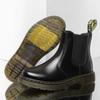 Botas Chelsea 2976 de piel auténtica para mujer, estilo Martin, estilo británico, para hombre y mujer, informales, de piel, talla grande.