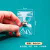 Bolsa de PVC con Cierre Hermético Engrosada para Joyería, Jade, Juguetes, Bolsa Sellada Altamente Transparente, Bolsa Anti-Oxidación para Joyería