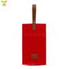 5 colores en stock fieltro bolsa de embalaje para vino tinto bolso de mano para exteriores para vino tinto pu portátil cubierta protectora para vino y bebidas