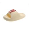 Sandalias y Pantuflas Personalizadas de Fondo Grueso Rico para Mujer Verano para Exterior Moda Celebridad de Internet para Interior Hogar Sensación Suave Pantuflas de Fondo