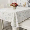 Toalha de mesa de PVC, impermeável, resistente ao calor e à prova de poeira, jogo americano de mesa de jantar sem lavagem, porta-copos retangular de plástico, jogo americano de mesa de centro, toalha de mesa de sala de estar, para uso doméstico