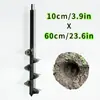 Fábrica fonte jardim jardim pinho solo torção cavando buraco ferramentas de plantio liga broca de solo broca helicoidal vendas diretas