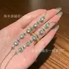 Atacado de Fábrica Livro Vermelho Pequeno Material Natural Perigoso Pulseira de Jade Azul Água Prata S925 Incrustada Novo Estilo Chinês Design Versátil