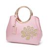 Bolsa de Mão Feminina Nova Moda 2026 Couro Verniz Vermelho Transfronteiriça, Bolsa Feminina Formato Concha Couro Brilhante, Bolsa de Ombro Único Transversal Atacado