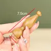Masajeador de Cuerno de Sándalo Verde Flor de Loto para Puntos de Acupuntura Ocular, Masaje Facial Especial para Despejar Meridianos, Palo Morado de Sándalo para Estirar Tendones