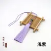 Franjas para Chapéu Vazado DIY Artesanal Franjas para Roupas Tecidas Franjas de Nó Chinês Café Vermelho Vermelho Jujuba