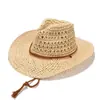 Sombrero para Hombre Sombrero de Paja de Verano Sombrero de Playa Casual Protección Solar Sombrero para el Sol Moda de Playa para Exteriores para Hombre Viaje