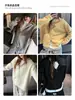 Cardigã de malha com zíper e capuz estilo W lazy para mulheres, nova coleção outono/inverno 2026, modelagem solta, design versátil, suéter casaco estiloso