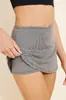 Falda Corta Elástica de Cintura Alta con Forro Anti-exposición, Ajustada al Cuerpo, Estampado de Puntos, Cuadros y Rayas, Venta Caliente Transfronteriza Europea y Americana
