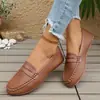 2026 Verano Nuevo Comercio Exterior Tallas Grandes Zapatos Planos Casuales Cómodos de Moda Mocasines Slip-on Talla Única para Todos
