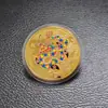 Medalhas Comemorativas do Zodíaco Artesanato em Metal Moedas Comemorativas Coloridas do Zodíaco Serão Vendidas Atividades de Seguro Presentes