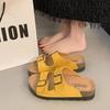Sandalias Birkenstock para Mujer, Nuevo Modelo Verano 2026, Pantuflas Slip-On de Suela Gruesa que Aumentan la Altura, Pantuflas Versátiles Casuales de Suela Suave