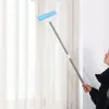 Rodillo Quitapelusas Lavable 19 cm/24 cm Mango Largo Rodillo Telescópico Quitapelusas Doble Uso con Papel Reemplazable Mopa Quitapelusas