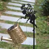 Transfronterizo Nuevo Hervidor Solar Hada de las Flores Personalidad Creativa Exterior Patio Césped Porche Metal Decorativo Enchufable
