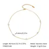 Amazon Moda Pulsera Tobillera Collar Simple de Alto Sentido para Mujer Acero de Titanio Oro 18K Chicas Dopamina Ins Celebridad de Internet