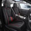 24 Cojines Nuevos de Asiento de Coche Completamente de Cuero Todo Incluido Venta al por Mayor Transfronterizo Amazon Cojín de Asiento de Cintura Sólido Cuatro Estaciones Funda de Asiento