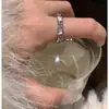 Anillo con forma de serpiente ~ Zirconio súper hada brillante Lujo accesible Diseño nicho Anillo para el dedo índice Anillo abierto ajustable