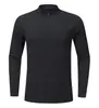 Ropa casual deportiva y para exteriores, sudadera con cuello alto, camiseta de manga larga, unisex, fitness, estilo primavera y otoño, color liso, chaqueta con media cremallera