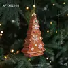 Nuevos Adornos Colgantes de Hombre de Jengibre de Plástico, Decoraciones para Árbol de Navidad, Artículos Decorativos, Suministros para Montaje de Ambiente, En Stock